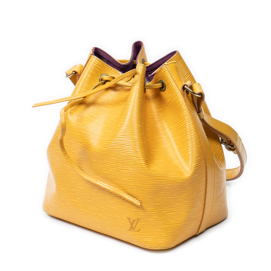 Shoulder Bag Noe PM Yellow Epi