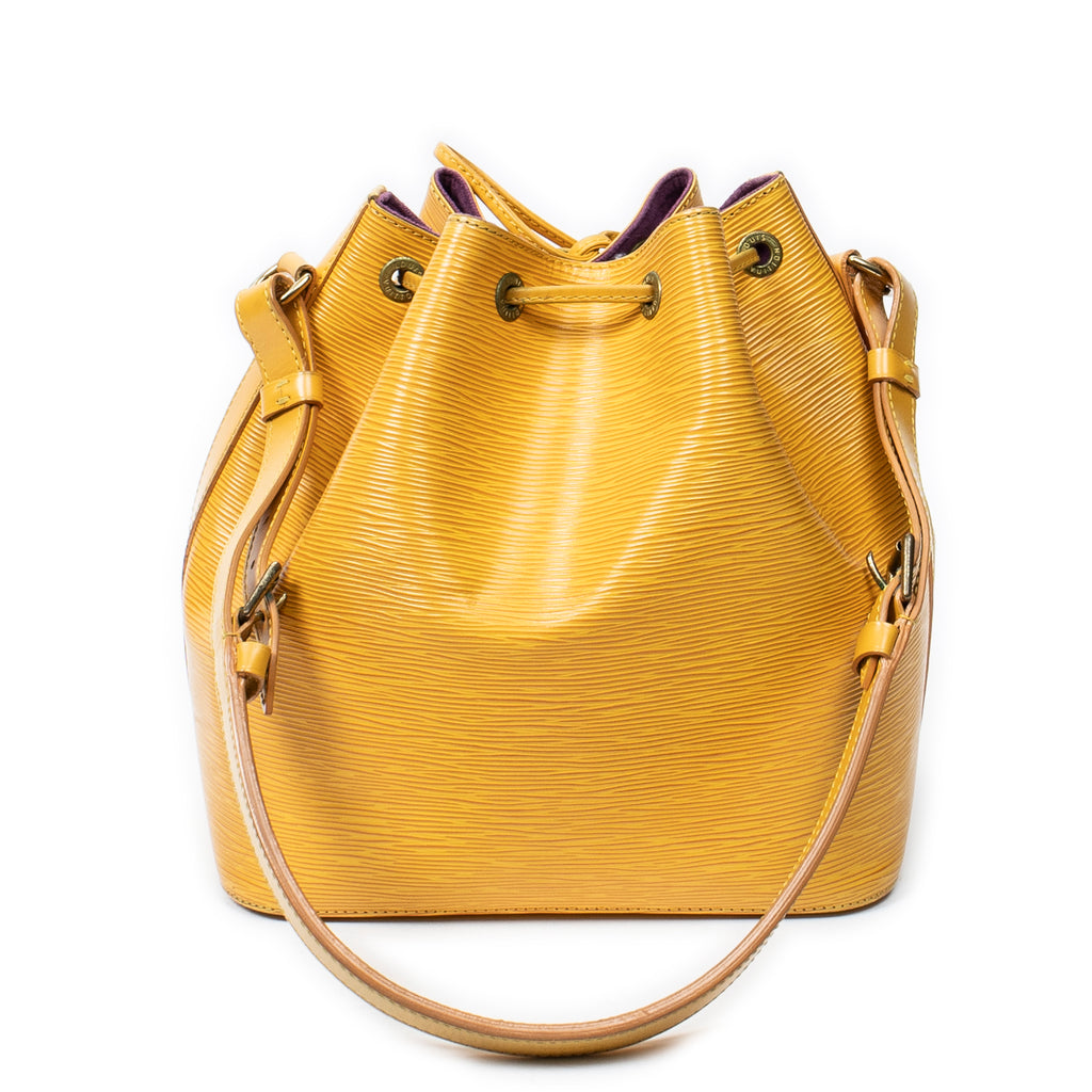 Shoulder Bag Noe PM Yellow Epi
