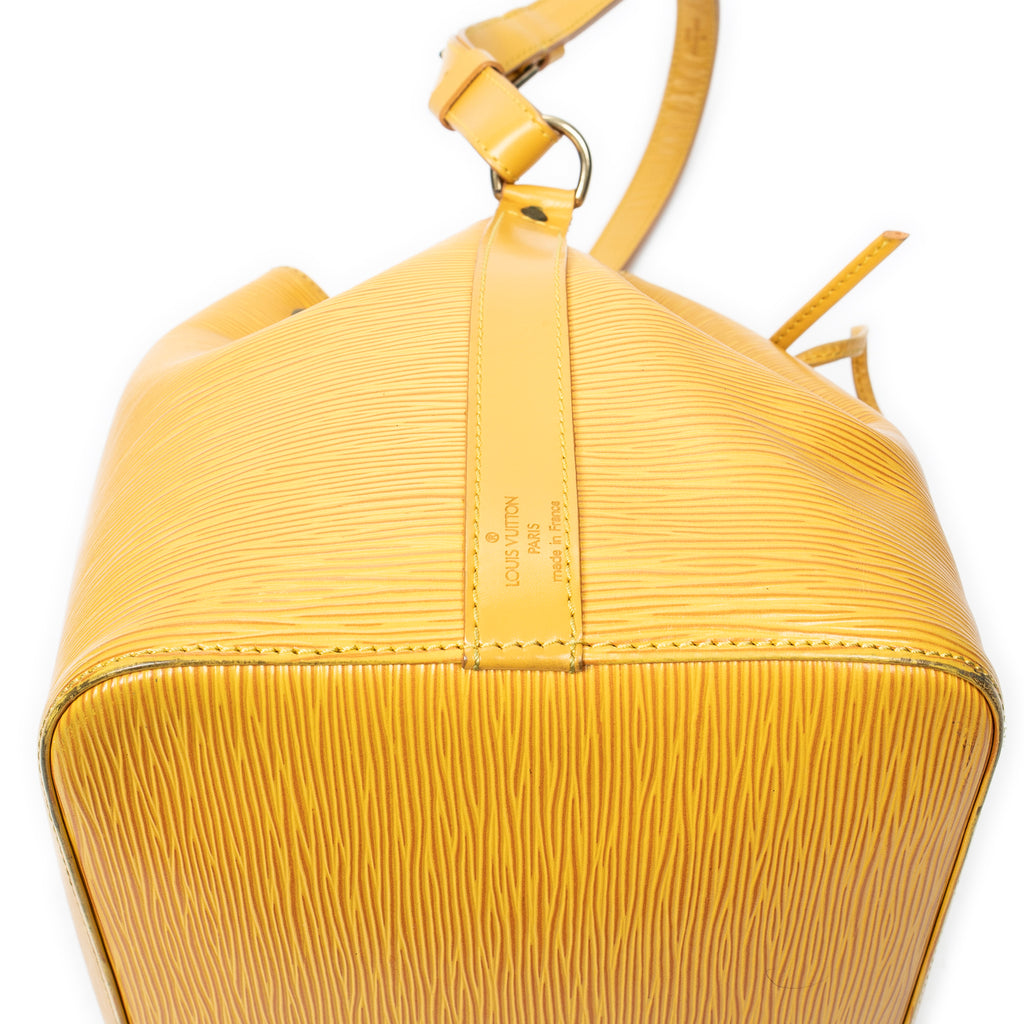 Shoulder Bag Noe PM Yellow Epi