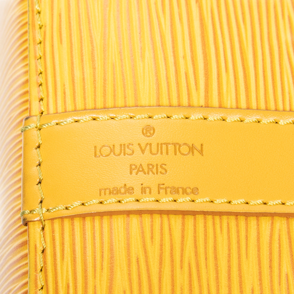 Shoulder Bag Noe PM Yellow Epi