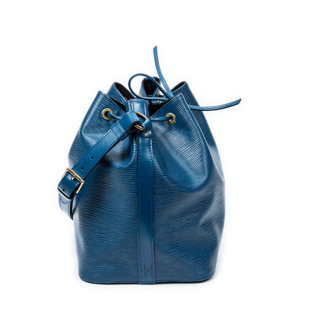 Shoulder Bag Noe PM Blue Epi