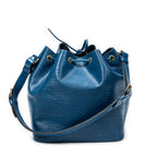 Shoulder Bag Noe PM Blue Epi