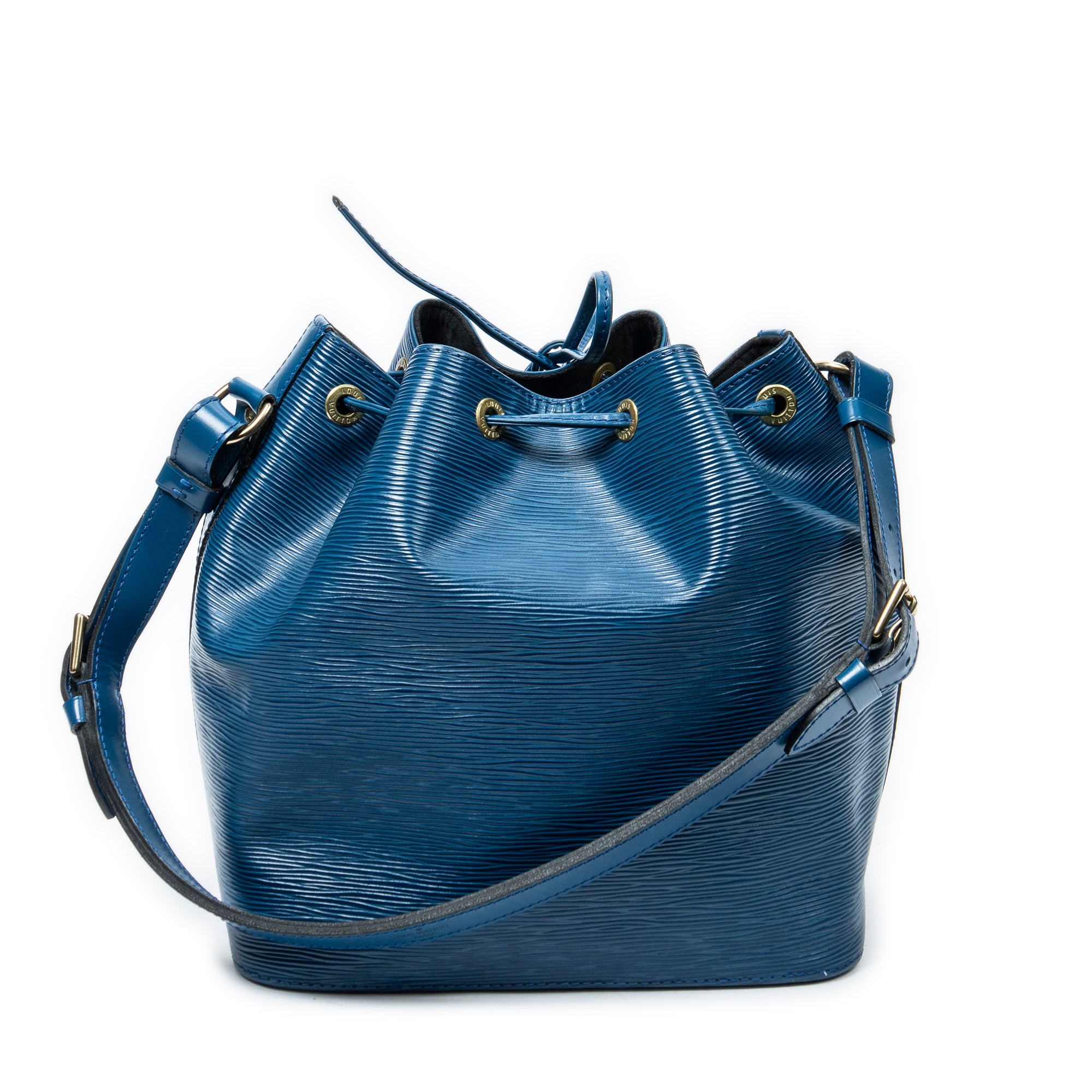 Shoulder Bag Noe PM Blue Epi