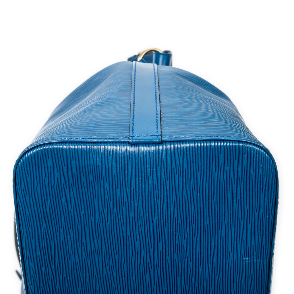 Shoulder Bag Noe PM Blue Epi