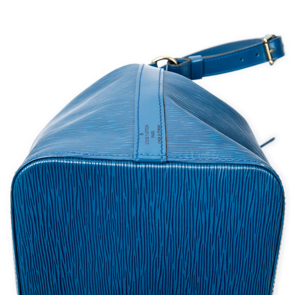 Shoulder Bag Noe PM Blue Epi