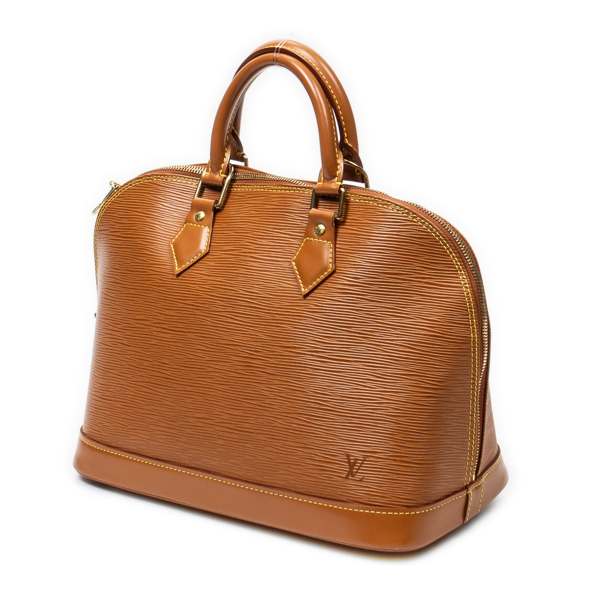 Handbag Alma PM Gold Epi