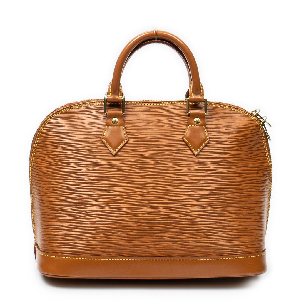 Handbag Alma PM Gold Epi