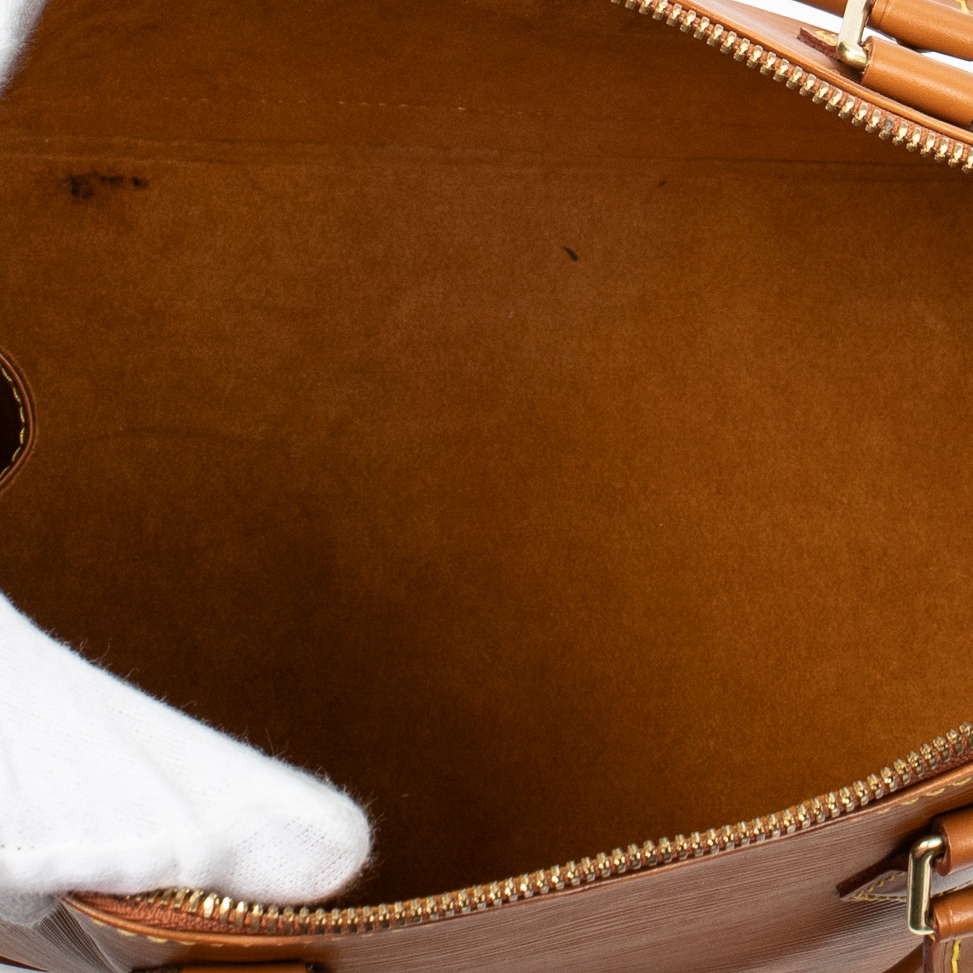 Handbag Alma PM Gold Epi