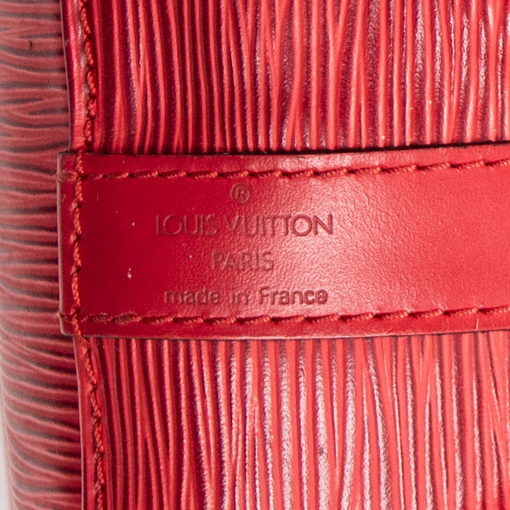 Bolso de hombro Noe PM Epi rojo