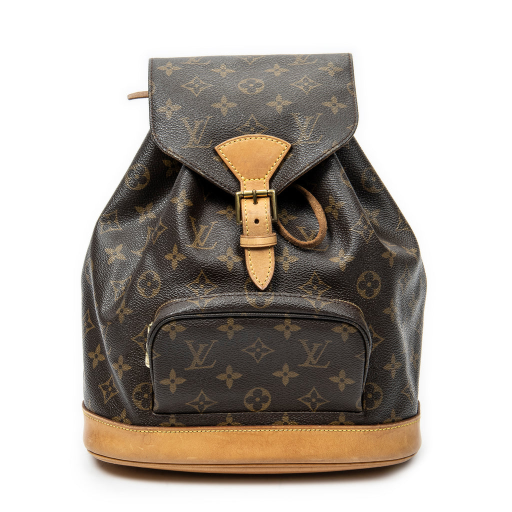 Backpack Montsouris MM Brown Monogram Canvas