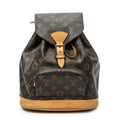 Backpack Montsouris MM Brown Monogram Canvas