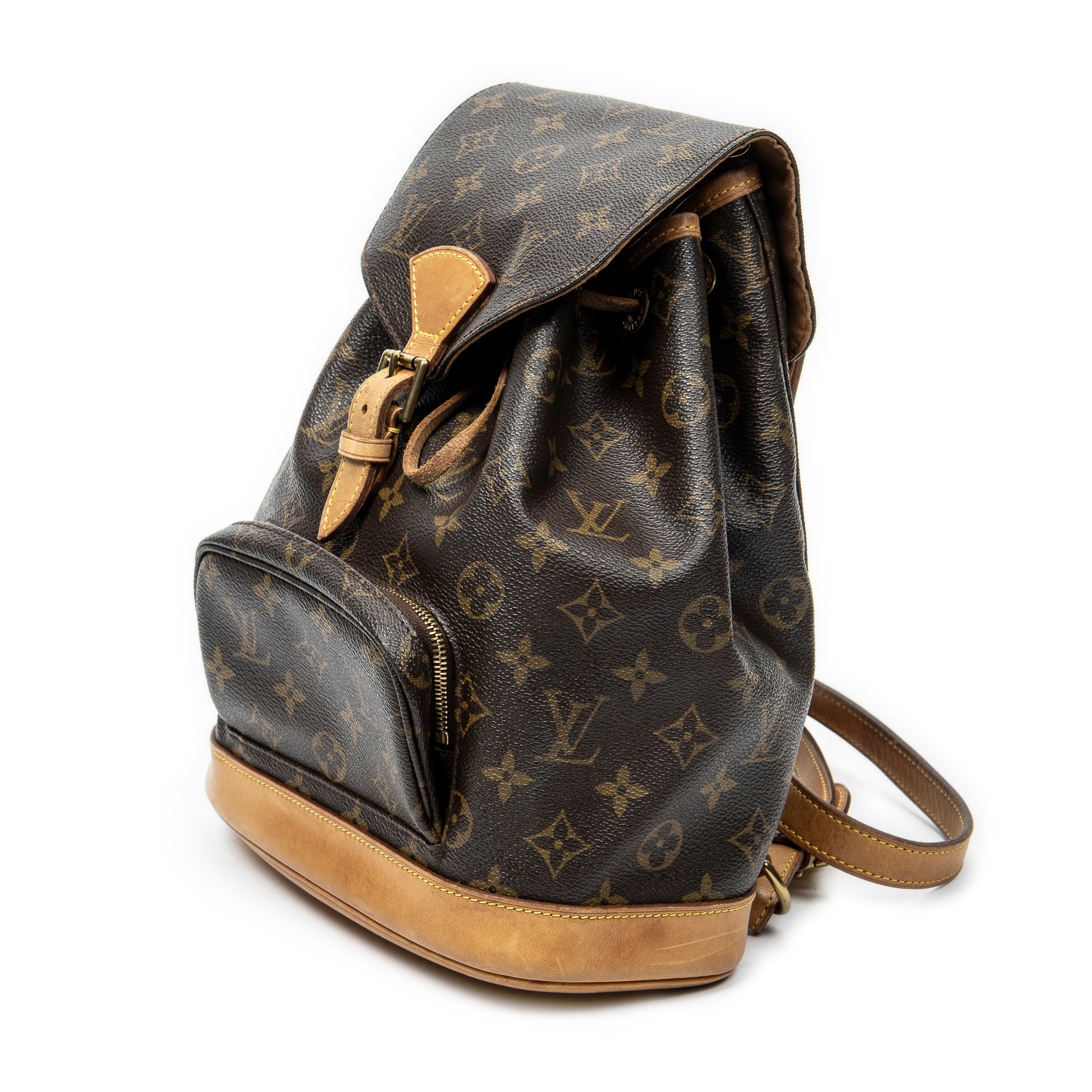 Backpack Montsouris MM Brown Monogram Canvas