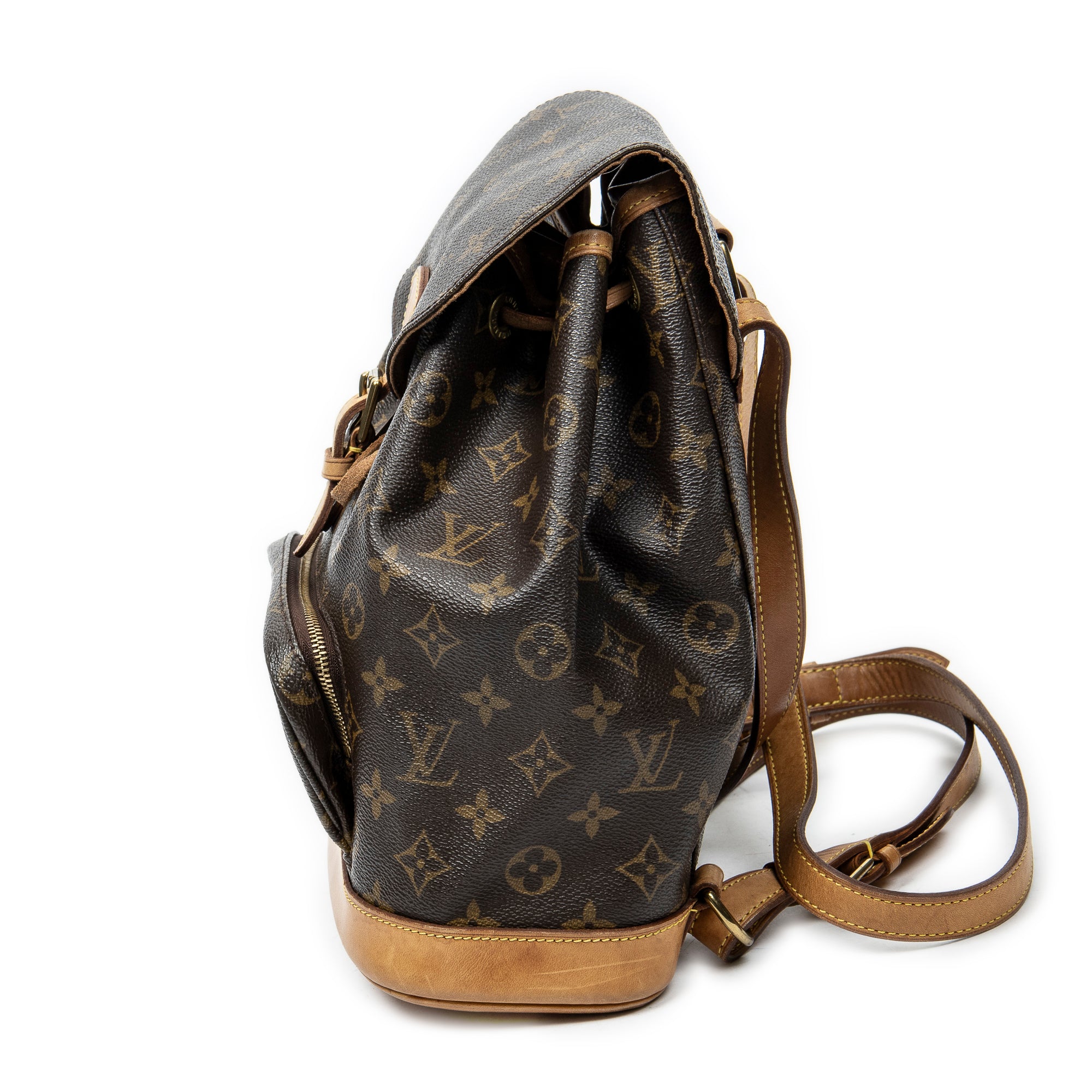 Backpack Montsouris MM Brown Monogram Canvas