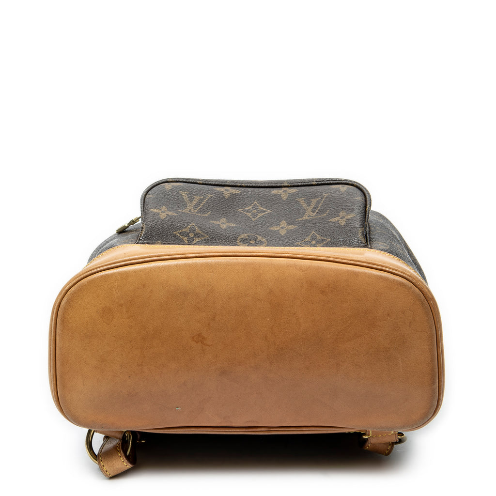 Backpack Montsouris MM Brown Monogram Canvas