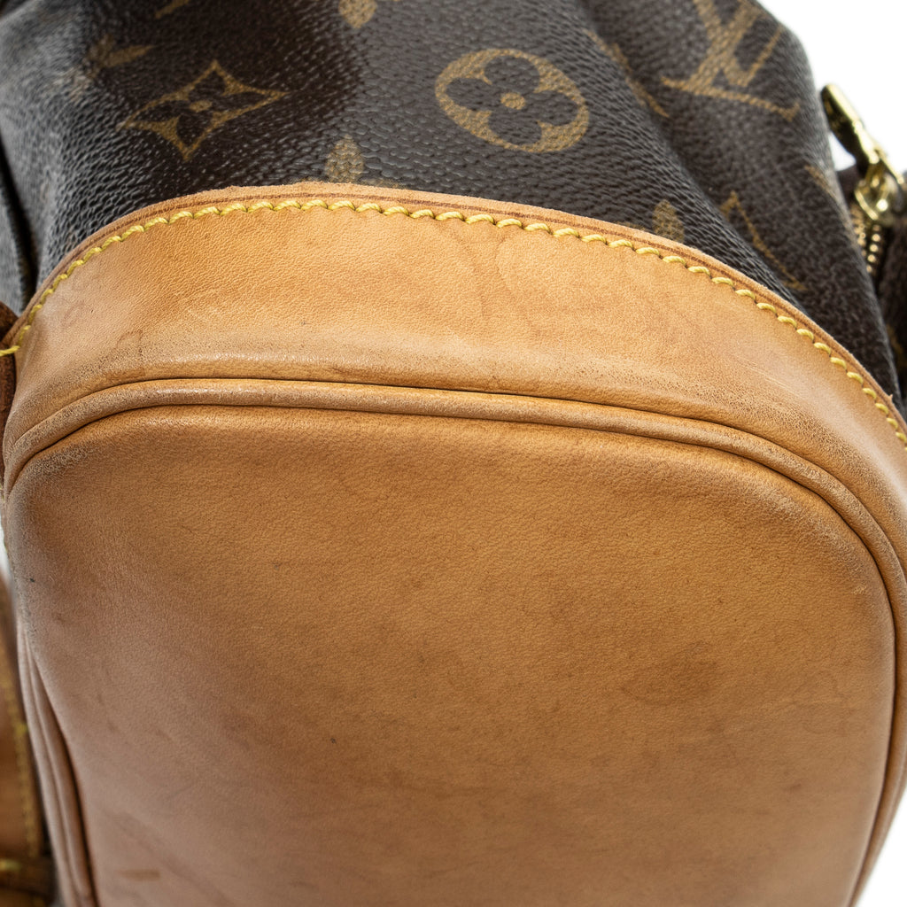 Backpack Montsouris MM Brown Monogram Canvas