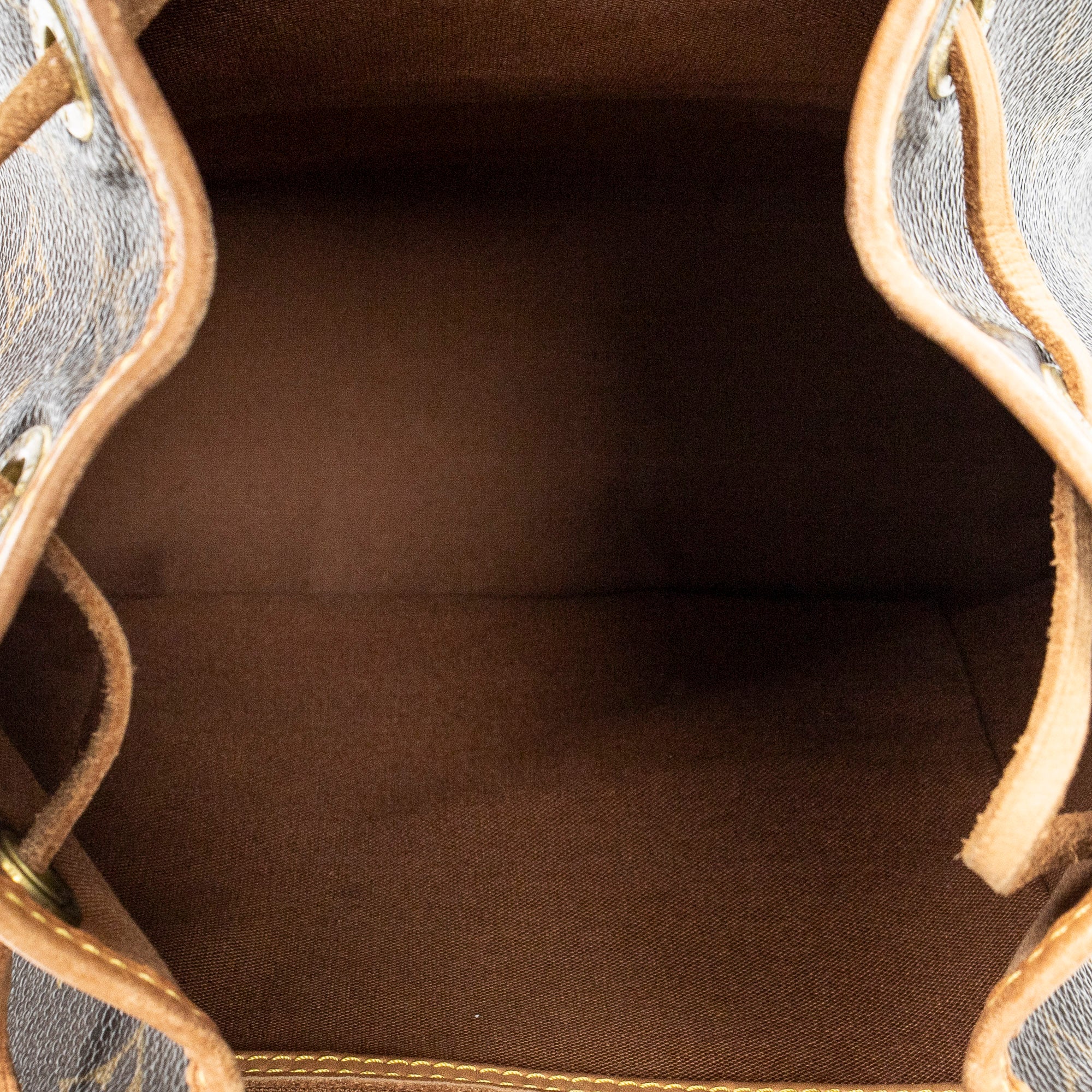Backpack Montsouris MM Brown Monogram Canvas
