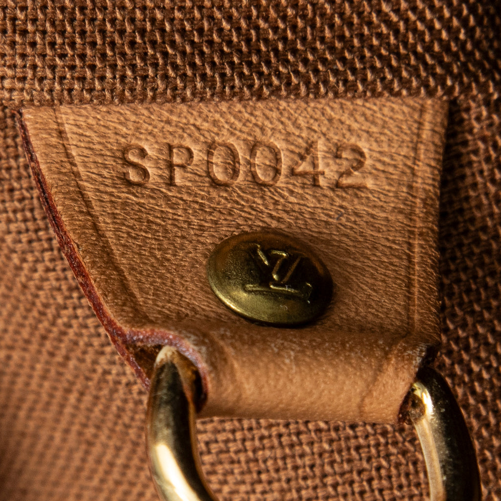 Backpack Montsouris MM Brown Monogram Canvas