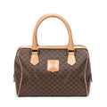 Handbag Small Boston Beige Macadam Coated Canvas