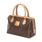 Handbag Small Boston Beige Macadam Coated Canvas