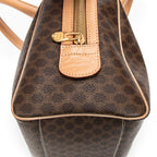 Handbag Small Boston Beige Macadam Coated Canvas