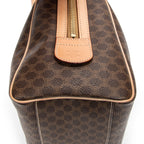 Handbag Small Boston Beige Macadam Coated Canvas