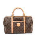 Handbag Medium Boston Beige Macadam Coated Canvas