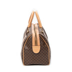 Handbag Medium Boston Beige Macadam Coated Canvas