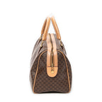 Handbag Medium Boston Beige Macadam Coated Canvas