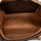 Handbag Medium Boston Beige Macadam Coated Canvas