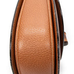 Shoulder Bag Medium Bamboo Top Handle Flap Tan Grained Calfskin Leather