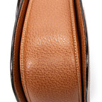 Shoulder Bag Medium Bamboo Top Handle Flap Tan Grained Calfskin Leather