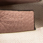 Shoulder Bag Mini Bamboo Shopper Light Pink Grained Calfskin Leather