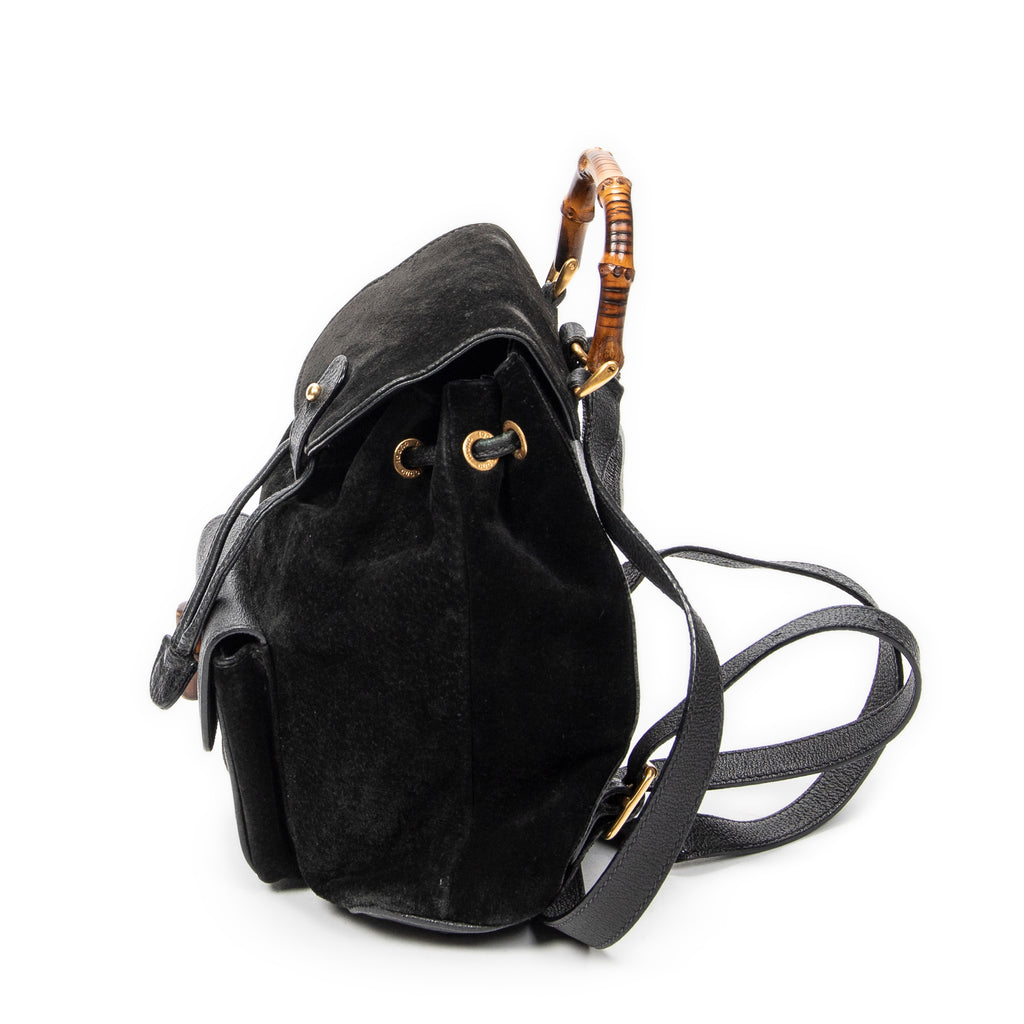 Gucci - Mini Sac à Dos Bambou - Noir