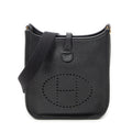 Shoulder Bag Evelyne TPM Black Clemence Leather