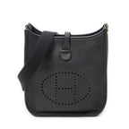 Shoulder Bag Evelyne TPM Black Clemence Leather