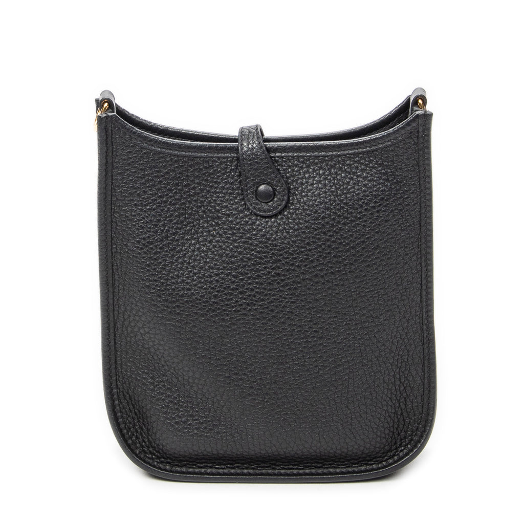Shoulder Bag Evelyne TPM Black Clemence Leather