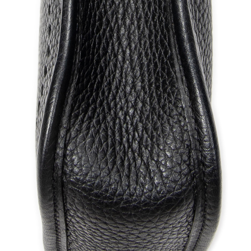 Shoulder Bag Evelyne TPM Black Clemence Leather