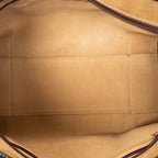 Shoulder Bag Vintage Amazona 28 Brown Suede Leather