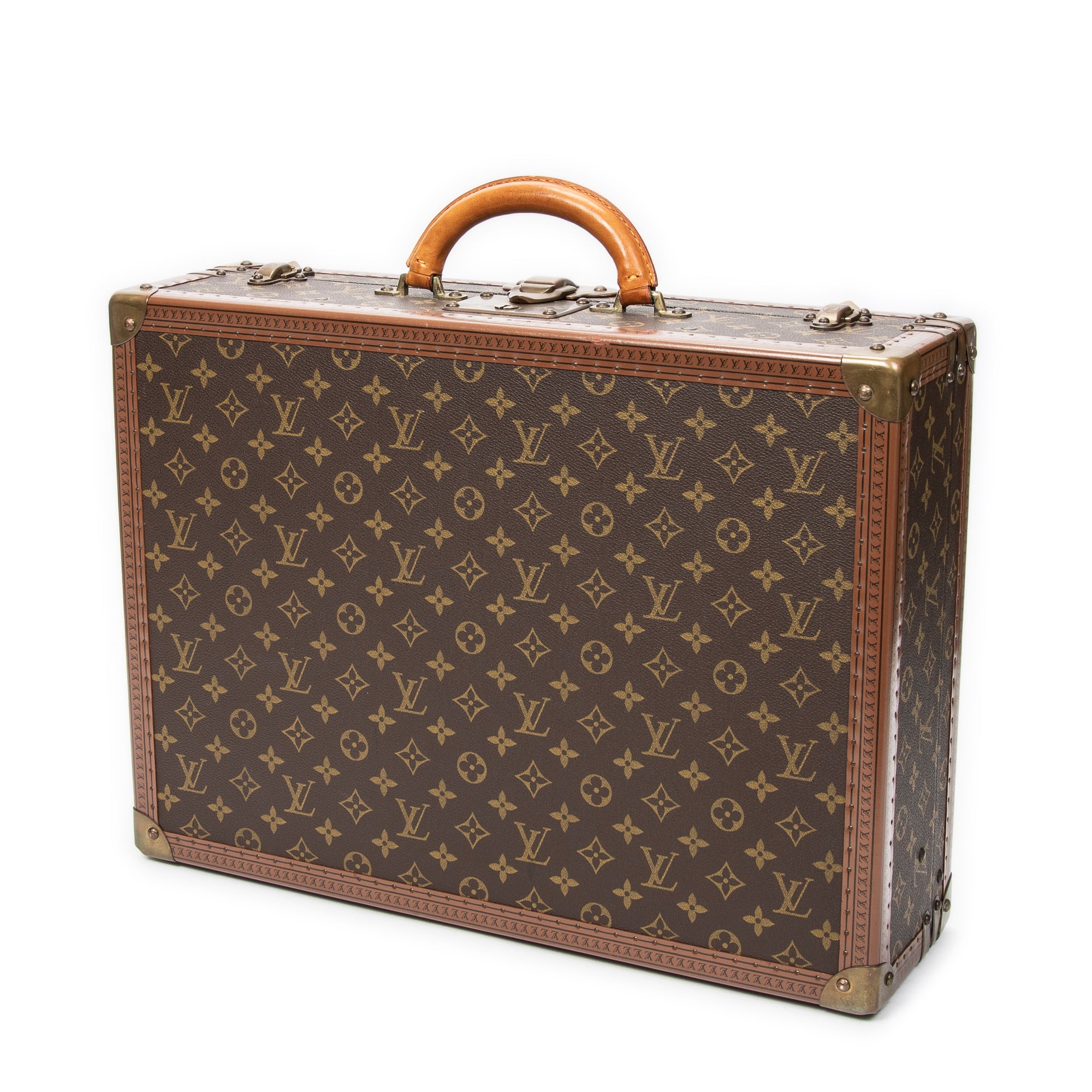 Travel Bag Cotteville 50 Brown Monogram Canvas