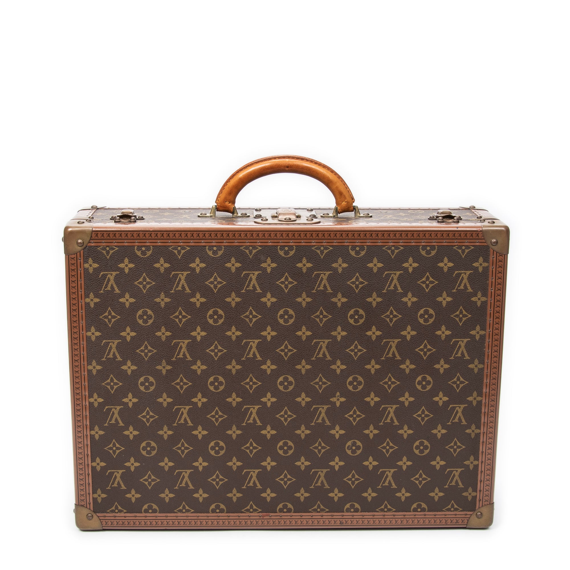 Travel Bag Cotteville 50 Brown Monogram Canvas