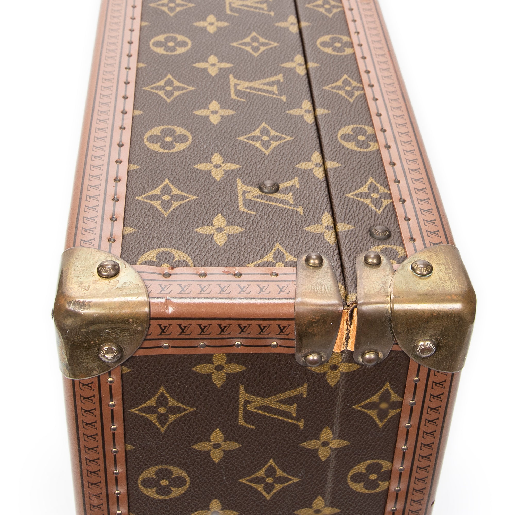 Travel Bag Cotteville 50 Brown Monogram Canvas