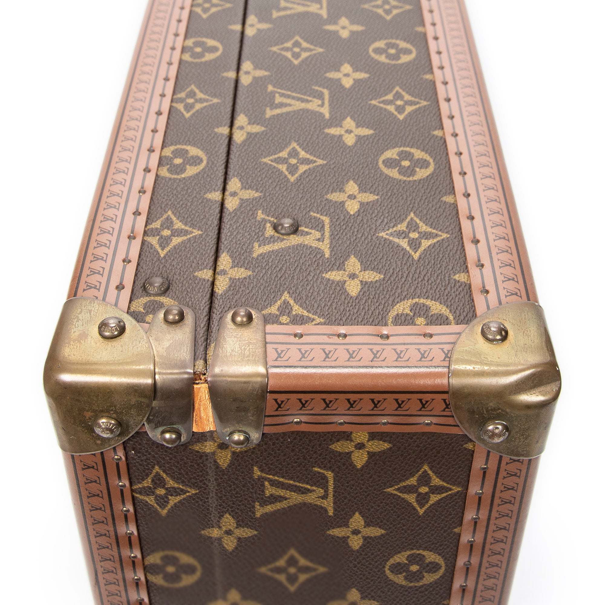Travel Bag Cotteville 50 Brown Monogram Canvas