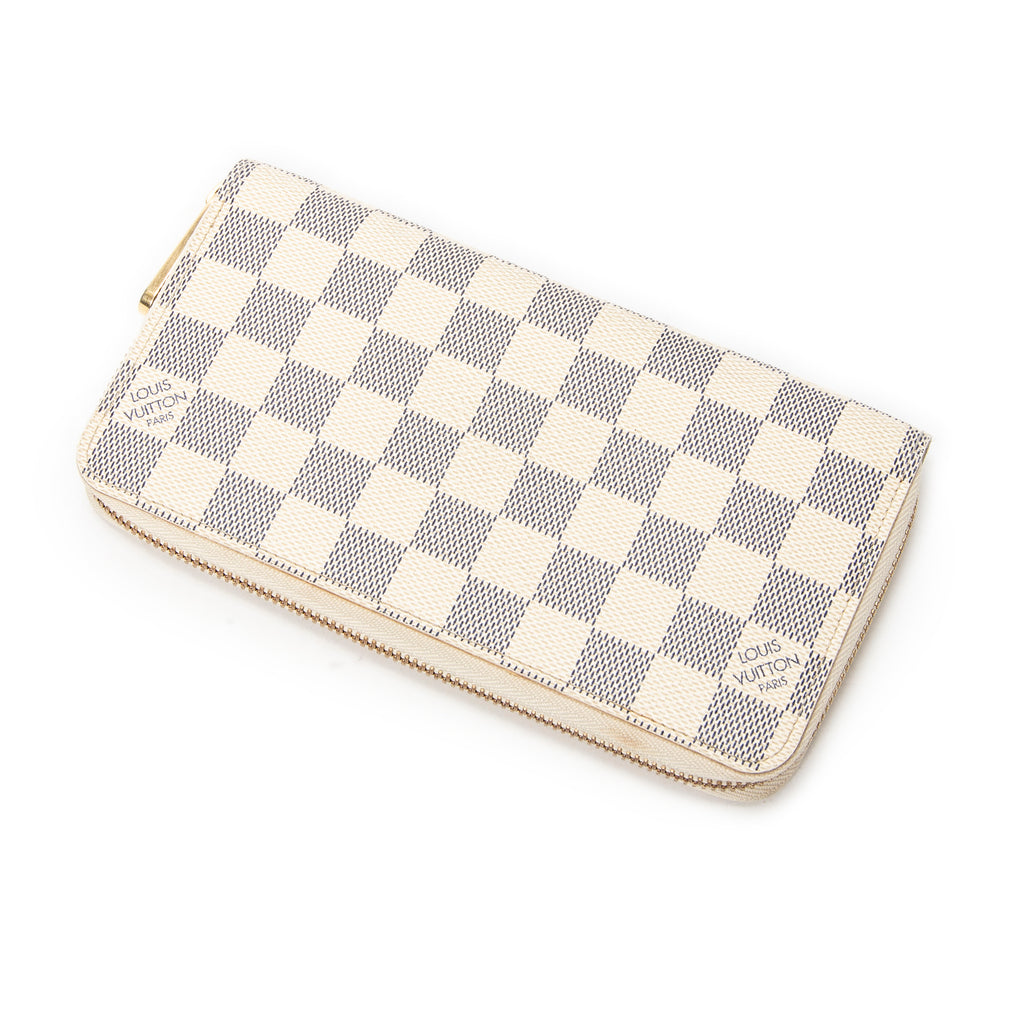 Wallet Zippy Wallet Ivory Damier Azur