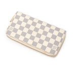 Wallet Zippy Wallet Ivory Damier Azur