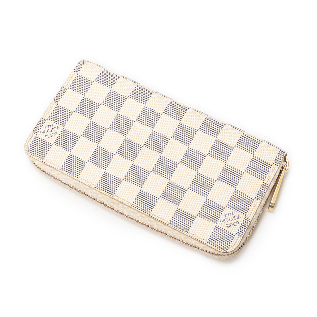 Wallet Zippy Wallet Ivory Damier Azur