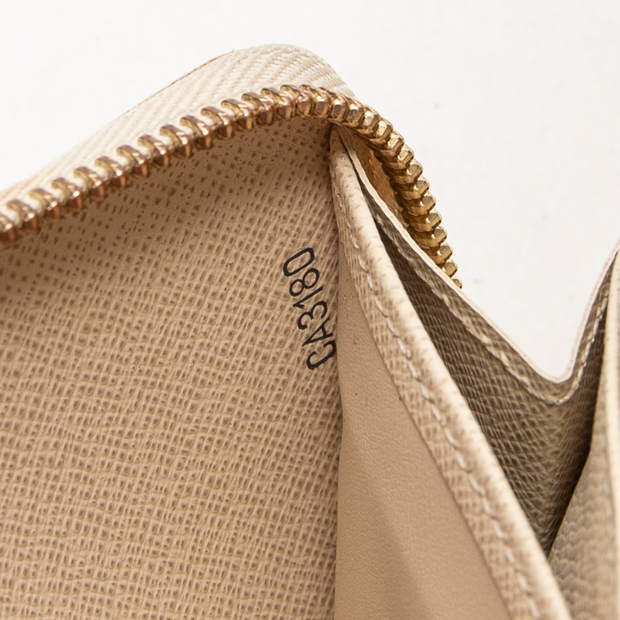 Wallet Zippy Wallet Ivory Damier Azur