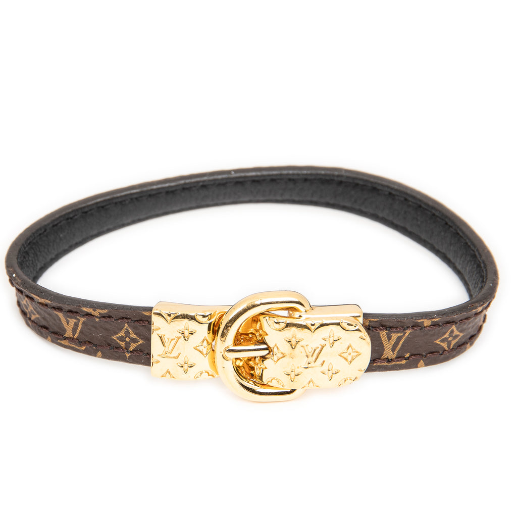 Bracelet Fasten Your LV Bracelet 19 Brown Monogram Canvas