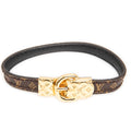 Bracelet Fasten Your LV Bracelet 19 Brown Monogram Canvas