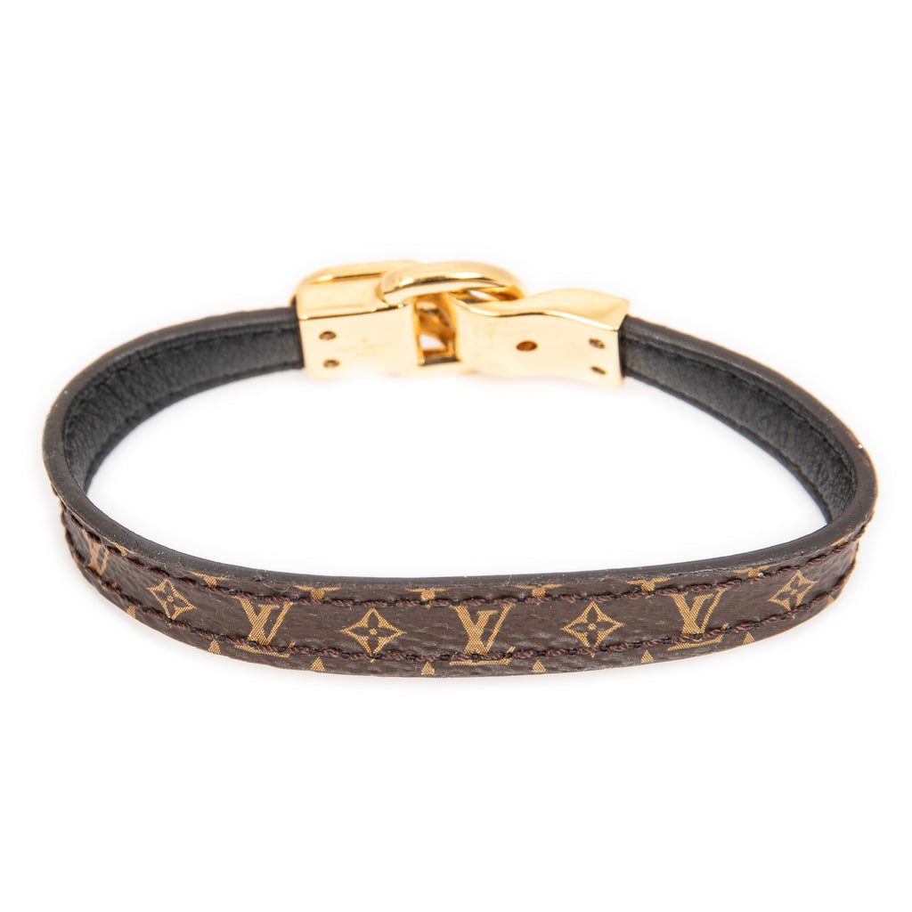 Bracelet Fasten Your LV Bracelet 19 Brown Monogram Canvas