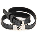 Bracelet Sign It Double Wrap Bracelet Black Damier Graphite